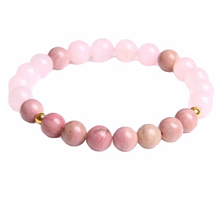 Pulsera Cuarzo Rosa – Mágica